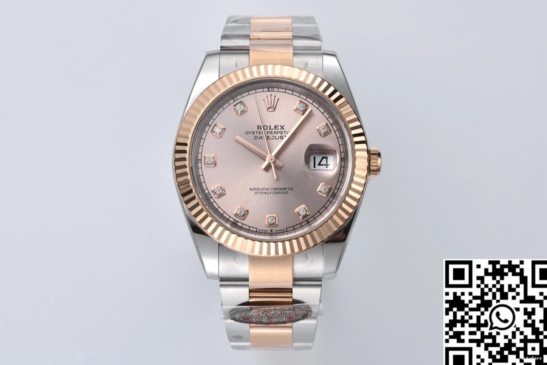 Clean Factory Dial Datejust M126331-0003 Pink Rolex 0204
